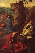 COECKE VAN AELST, Pieter The Agony in the Garden oil painting on canvas